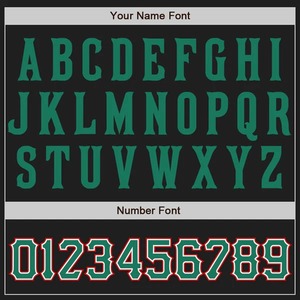 Maillot de baseball personnalisé noir, vert Kelly, rouge, drapeau authentique du Mexique, uniforme de sport d'équipe personnalisé, polyester respirant - Product Image 4