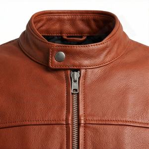 Vêtements pour hommes, design de vêtements de course, vestes de moto à manches longues, équipement de sécurité en cuir de haute qualité, couleur personnalisée - Product Image 4