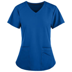 Hot Sale Medical <b>Scrubs</b> Uniforms Womens <b>Scrub</b> <b>Tops</b> Knitted 100% Cotton High-quality Quick Dry OEM Service Hospital Use Women - Product Image 5
