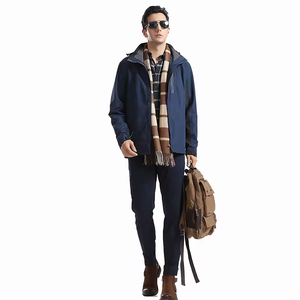 <b>Light</b> Weight Bulk Men Rain <b>Jacket</b> Full Zipper Men Winter <b>Jacket</b> Polyester Made Men Rain <b>Jacket</b> - Product Image 5