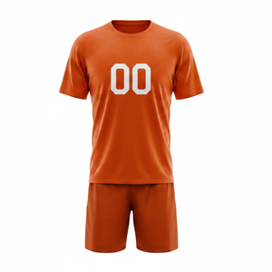 Uniforme de Fútbol de Alta Calidad, Transpirable, de Secado Rápido, Conjunto de Uniforme Personalizado para Equipo, Uniforme de Fútbol Ligero, Deportivo, Unisex - Product Image 1
