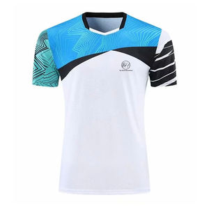 Uniforme de tenis de buena calidad y último estilo para unisex, transpirable, de secado rápido, uniforme de equipo de tenis con servicio OEM. - Product Image 3