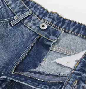 Pantalones cortos de mezclilla elásticos casuales de moda para hombre, shorts de lona de tela vaquera de alta calidad para hombre - Product Image 3