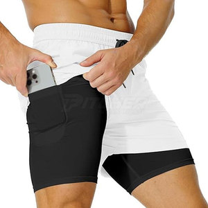 Modern Performance Men Workout Shorts Breathable Lightweight <b>Material</b> For Active Lifestyle - Product Image 2
