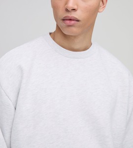 Sweat-shirts à capuche streetwear OEM en gros, épaules tombantes, haute qualité, polyester et coton, logo brodé, pour hommes - Product Image 6