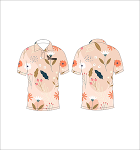 เสื้อโปโลพิมพ์ลายธรรมชาติและนก แบบสั่งทำพิเศษด้วยเทคนิค Sublimation เสื้อกอล์ฟแขนสั้นลำลอง ชุดกีฬาสำหรับทีม - Product Image 6