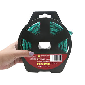 Cuerda de utilidad de nailon trenzado y PP para uso en interiores y exteriores, poste de bandera, lazo, nudo para acampar, cuerdas de embalaje hechas en Vietnam - Product Image 1