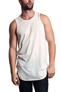 Débardeur de sport décontracté haute performance pour l'été, style urbain, impression en relief, polyester/coton, écologique et respirant - Product Image 2