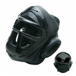 Protector de Cabeza Personalizado de Color Negro para Boxeo y Kick Boxing, Nuevo Protector de Cabeza con Logotipo Personalizado - Product Image 1