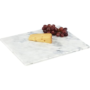 Tabla de cortar vintage de mármol blanco natural para cocina, tabla de cortar para verduras y carne, tabla de repostería de lujo al precio más bajo. - Product Image 3