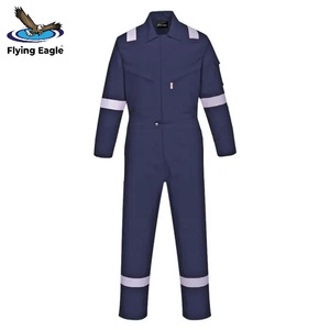 Uniforme de Trabajo Industrial de Alta Visibilidad, Reflectante, Transpirable y Antiestático, Chaqueta y Pantalones Resistentes de Algodón de Alta Resistencia - Product Image 4