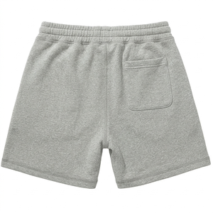 Shorts en tissu éponge pour homme OEM, 100% coton, respirants, style fitness, prix de gros, shorts en tissu éponge pour homme, logo personnalisé, taille sur mesure - Product Image 2