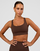 Ensemble de sous-vêtements de sport pour femme à taille haute, respirant, confortable, haute élasticité, bretelles croisées, maintien élevé, fermeture avant