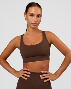 Ensemble de sous-vêtements en coton pour le fitness, sous-vêtements respirants confortables pour femmes à taille mi-haute, soutien-gorge de sport très élastique pour filles dynamiques - Product Image 1