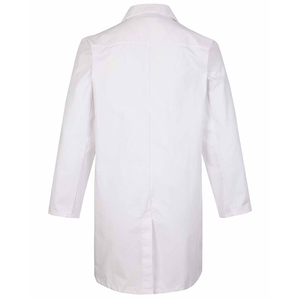 High Quality Custom Fabric Unisex Seamless <b>Fusing</b> Laboratory Lab Coat Breathable Cotton Doctor Uniform Hospital Professional - Product Image 4