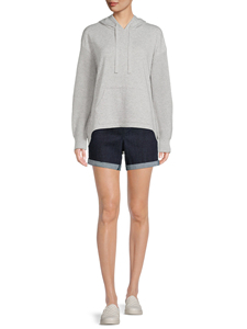 <b>Denim</b> 2026 Eco-Friendly Windproof Quick Dry Fitness Wear <b>Denim</b> Shorts Women High Drawstring Waist <b>Jogging</b> Running Wear OEM - Product Image 6