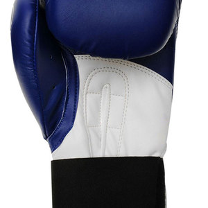 Adjustable Wrist <b>Strap</b> Hook Loop Closure Boxing Gloves For Sale Custom Logo Print Leather MMA Boxing Gloves for Adults - Product Image 6