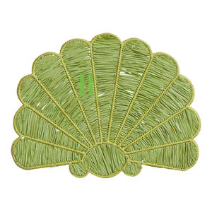 Artículo Artesanal Imprescindible, Salvamanteles de Pasto Marino Tejido a Mano, Decoración Boho Ecológica de 35 cm de Diámetro, para Realzar tu Comedor - Product Image 2