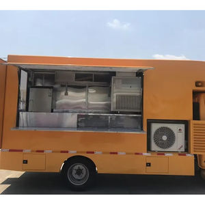 Remolque de Comida Estándar Americano para Exportación, Carro de Comida Rápida Personalizado con Placa Galvanizada para Hot Dogs y Helados - Product Image 2