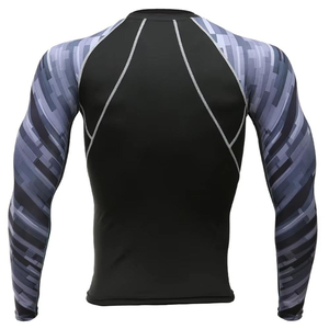 New OEM Design <b>Compression</b> Breathable Quick Dry MMA Rash Guard Custom Design Sportswear for Online Sale at Low Price - Product Image 3