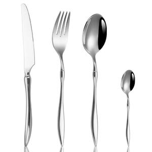 Juego de Cubiertos de Acero Inoxidable de Primera Calidad, Mango Grueso, Apto para Lavavajillas, Colección de Cubiertos para Restaurante - Product Image 3