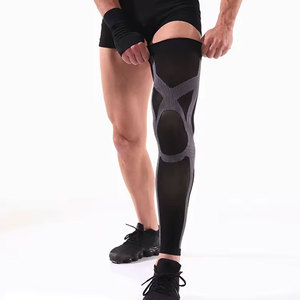 Calentadores de Piernas Tejidos para Mujer, Color Sólido, Grosor Medio, Transpirables, Elásticos, para Uso Diario, Negros, de Spandex, para Baile - Product Image 3
