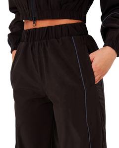 Cortavientos largo a prueba de viento para mujer, ropa de verano informal de talla grande, cortavientos de nailon, trajes de colores contrastantes, novedad - Product Image 4