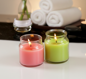 Mejora el Ambiente con Nuestras Velas Aromáticas de Lujo en Frascos de Vidrio, Hechas con Cera de Soya Ecológica, Ideales para Halloween y Navidad, Crean un Ambiente Cálido - Product Image 2