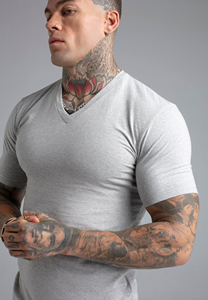 T-shirts pour hommes à manches courtes, coupe ample et ajustée, vente chaude, directement de l'usine - Product Image 6