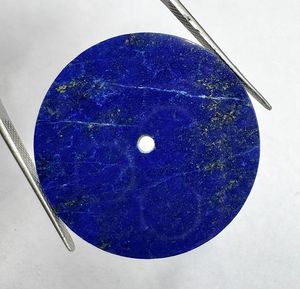 Cadran de montre en lapis-lazuli naturel 28,50 mm 0,70 mm Cadran en pierre précieuse bleue pour NH35 NH36 Seiko Mod - Product Image 3