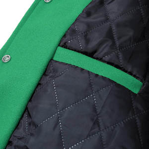 Unisex Varsity <b>Jacket</b> 2025 New Arrival Custom Colors Outdoor Hooded <b>Waterproof</b> Windproof Thick 100% Wool Streetwear Style - Product Image 3