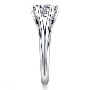 Bague Solitaire en Moissanite Taille Brillant, Monture à Griffes en Argent 925, Forme Constellation, Cadeau de Luxe pour Fiançailles, Mariage, Anniversaire - Product Image 4