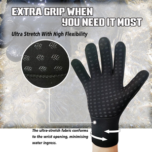 Guantes de Neopreno Premium de 3mm, Cálidos, Antiarañazos, para Buceo, Snorkel, Moto Acuática, Wakeboard - Product Image 4