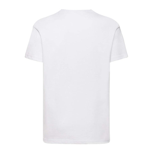 T-shirt Homme Décontracté 2026 à Manches Courtes, Coupe Musclée Hip Hop Personnalisée, Ourlet Courbé Long, en Coton Blanc Imprimé - Product Image 2
