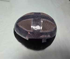 Perruque et toupet pour homme en cheveux indiens Remy de Taz Hair BD avec dentelle frontale Deep Wave et Water Wave, légers et écologiques - Product Image 4