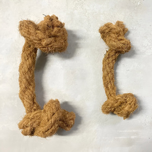 Juguete masticable de cuerda de fibra de coco al por mayor, juguetes para la dentición de perros y gatos, cuerdas para masticar, precio económico, artículos para mascotas - Product Image 3