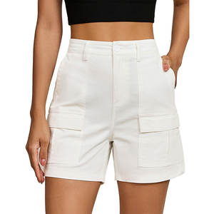 Pantalones Cortos Cargo Transpirables de Cintura Alta para Mujer, Precio al por Mayor, Múltiples Bolsillos, Corte Regular, Profesionales, para Aventura, Camping y Running - Product Image 1