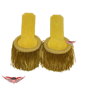 Hombreras y Epaulettes Francesas Napoleónicas para Hombre, Parches de Hombro con Insignias de Moda, Apliques Hechos a Mano - Product Image 1