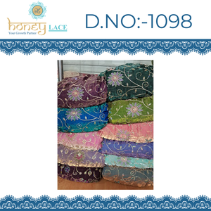 Tissu Fendy brodé respirant au toucher doux pour vêtements de mariage, décoration intérieure, style élégant, meubles de luxe non tissés pour garçons - Product Image 2