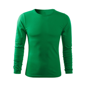 Customizable O-Neck Casual Jersey 180g Breathable Plain Dyed New Fashion Autumn Winter Men's Solid Color <b>Long</b> <b>Sleeve</b> T-Shirts - Product Image 5
