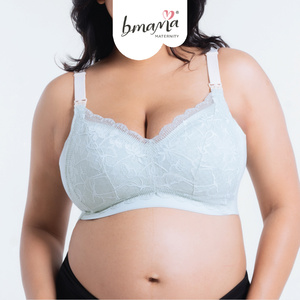 Bmama Plus Size Nursing <b>Bra</b> Wireless Full Support Maternity Breastfeeding <b>Bra</b> Wholesale - Product Image 4