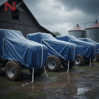 Bâche de protection toutes saisons pour machines agricoles, imperméable, pour tracteurs, moissonneuses-batteuses, batteuses, moissonneuses-égreneuses