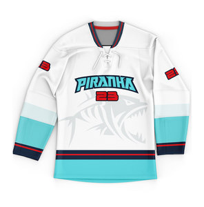 Camiseta de Hockey sobre Hielo Reaper para Hombre, Manga Larga, Sublimada, Morado y Verde 24, Absorbe la Humedad, Corte Regular, Ropa Deportiva para Adultos - Product Image 4
