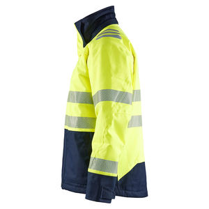 Chaqueta de Seguridad de Alta Visibilidad para Trabajo en Invierno, Reflectante con LED, Impermeable, de Secado Rápido, Transpirable, para Construcción en Exteriores - Product Image 3