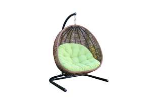 Luxury ATC Furniture PAPA Model Contemporary Outdoor Hanging Chair with PE Rattan - Product Image 5