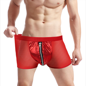 Ropa Interior Masculina de Alta Calidad, Calzoncillos Boxer de Algodón Elástico, Transpirables, Ecológicos, de Cintura Alta, Tejido de Punto Premium, Venta al Por Mayor - Product Image 1