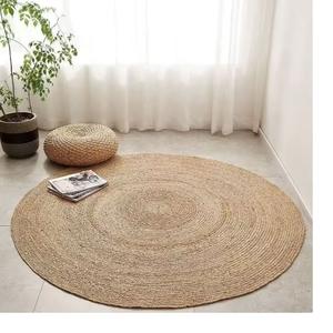 Alfombra Ovalada de Pelo Alto a Rayas, Hecha a Mano, Reversible, Lavable, Apta para Mascotas, Antideslizante, de Proveedor Local de BD - Product Image 1