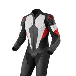 Traje de Carreras de Cuero para Motocicleta, Último Modelo, Personalizado, Resistente al Viento, Impermeable, Transpirable, de Manga Larga, para Hombre - Product Image 2