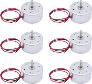 Mini moteur électrique DC 3V 1730RPM pour jouets DIY, générateur d'énergie éolienne, mini moteur électrique DIY - Product Image 1