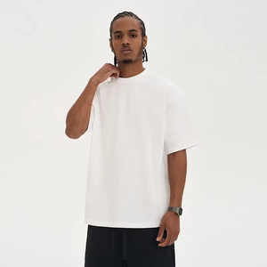 Camiseta Personalizada para Hombre, 100% Algodón, Talla Grande, 300 GSM, Lavado Ácido, Estilo Urbano, con Logotipo Personalizado, Bordado, Impresión, OEM, Venta al Por Mayor - Product Image 5